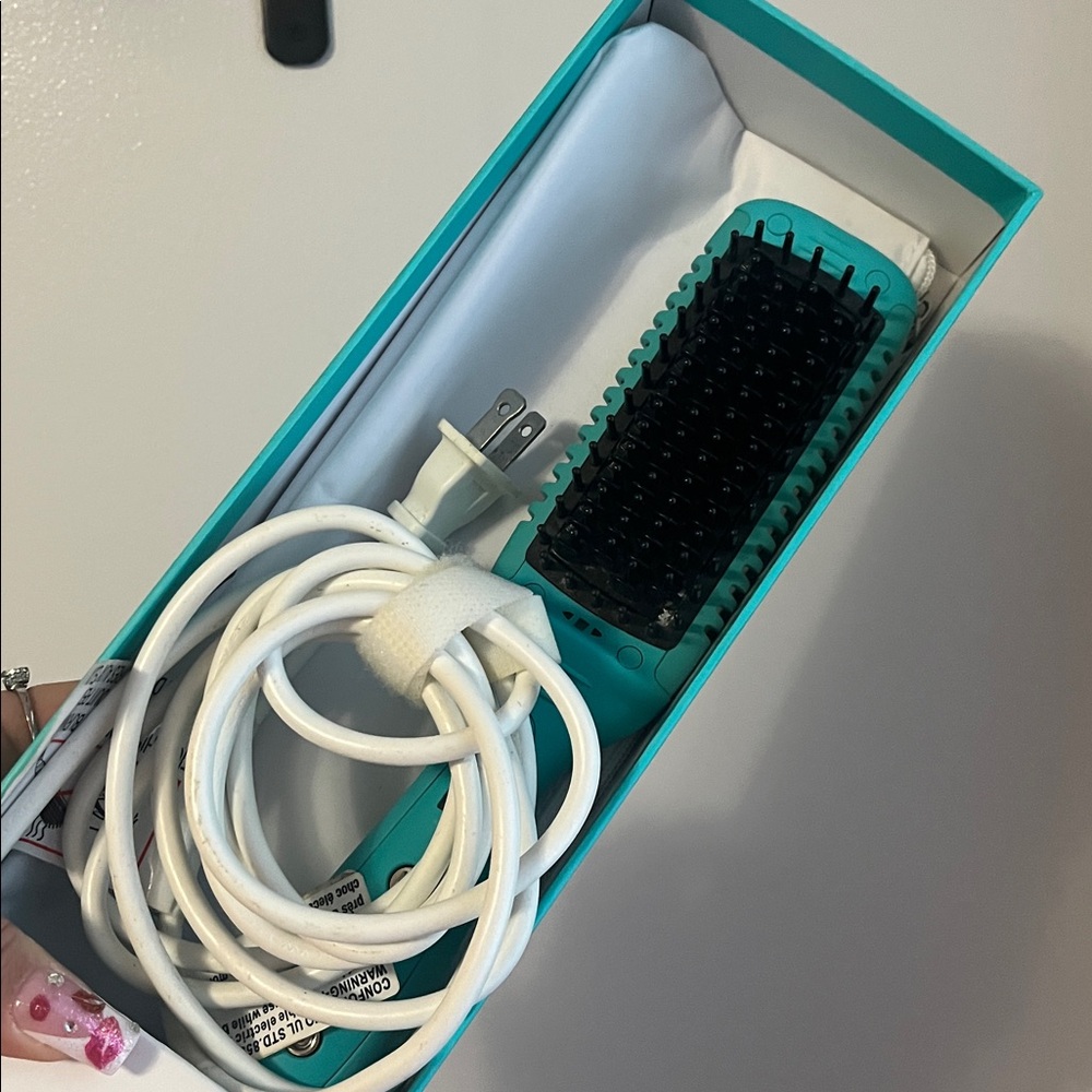 Moroccanoil Ceramic Heated Brush - Teal - Picture 4 of 4